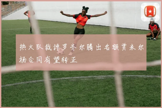 热火队裁掉罗齐尔腾出名额贾米尔杨合同有望转正